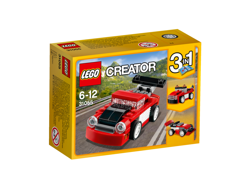 LEGO Creator Červené závodní auto 31055