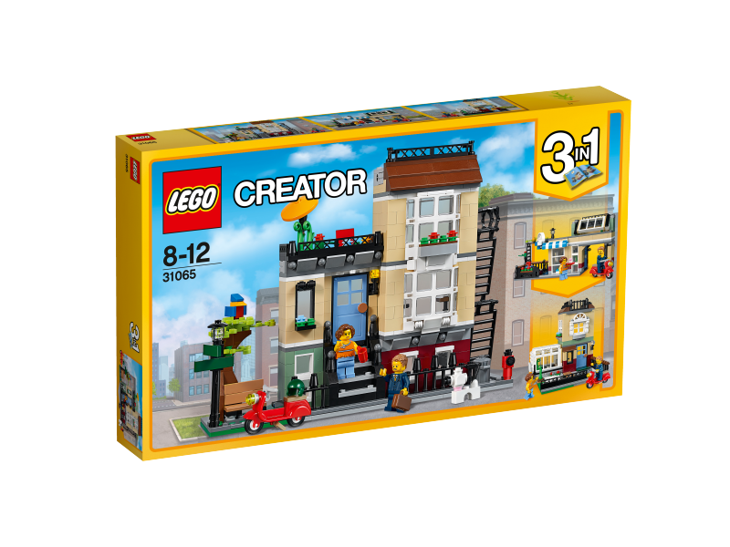 LEGO Creator Městský dům se zahrádkou 31065