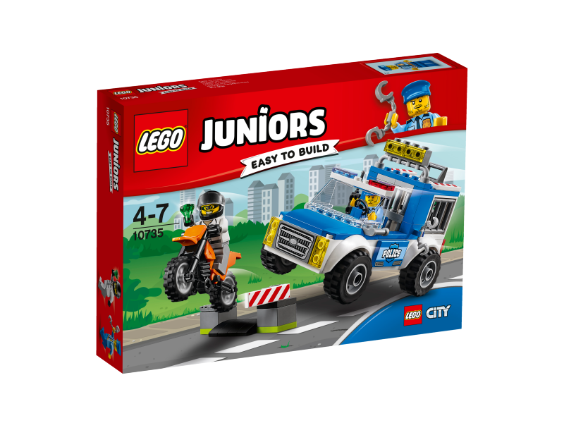 LEGO Juniors Honička s policejní dodávkou 10735