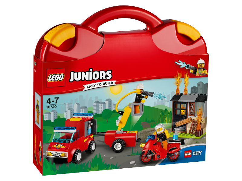 LEGO Juniors Kufřík hasičské hlídky 10740