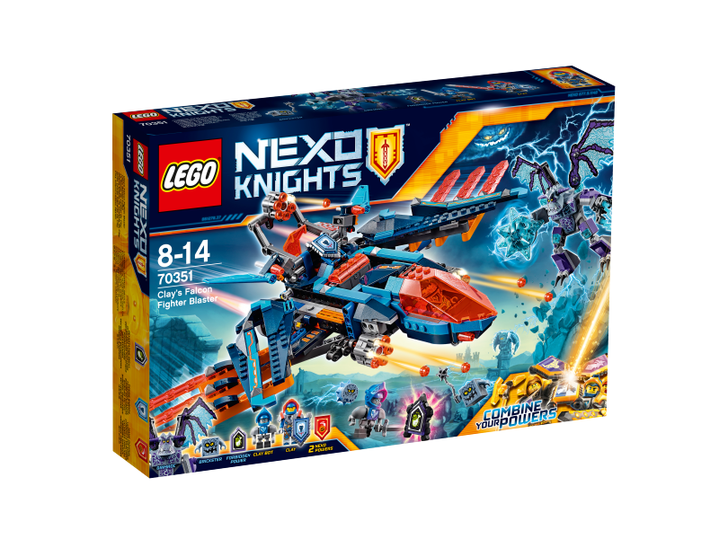 LEGO Nexo Knights Clayův letoun Falcon Fighter Blaster 70351