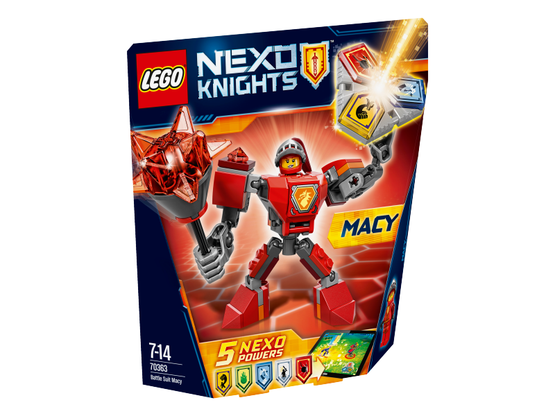 LEGO Nexo Knights Macy v bojovém obleku 70363