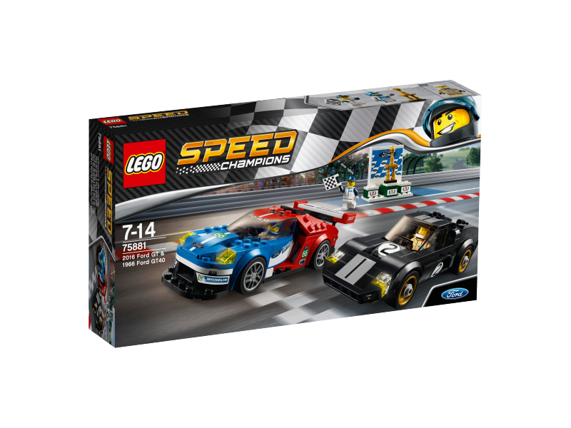 LEGO Speed Champions 2016 Ford GT & 1966 Ford GT40 75881