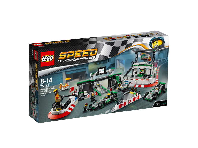 LEGO Speed Champions MERCEDES AMG PETRONAS Formula One™ Team 75883