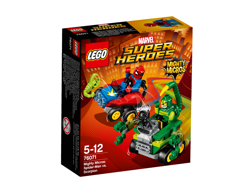 LEGO Super Heroes Mighty Micros: Spiderman vs. Škorpion 76071