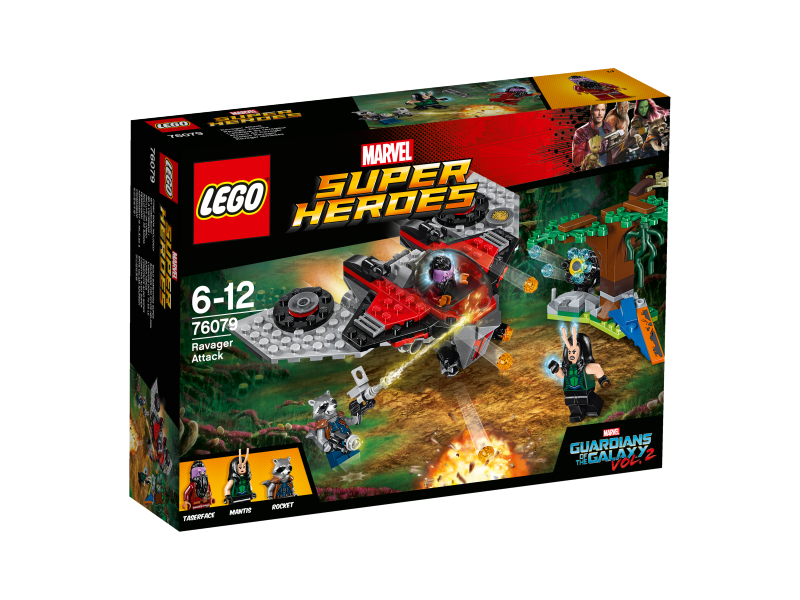 LEGO Super Heroes Útok Ravagera 76079