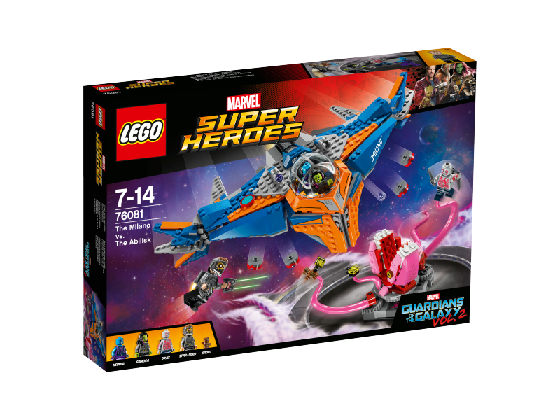 LEGO Super Heroes Vesmírná loď Milano vs. Abilisk 76081