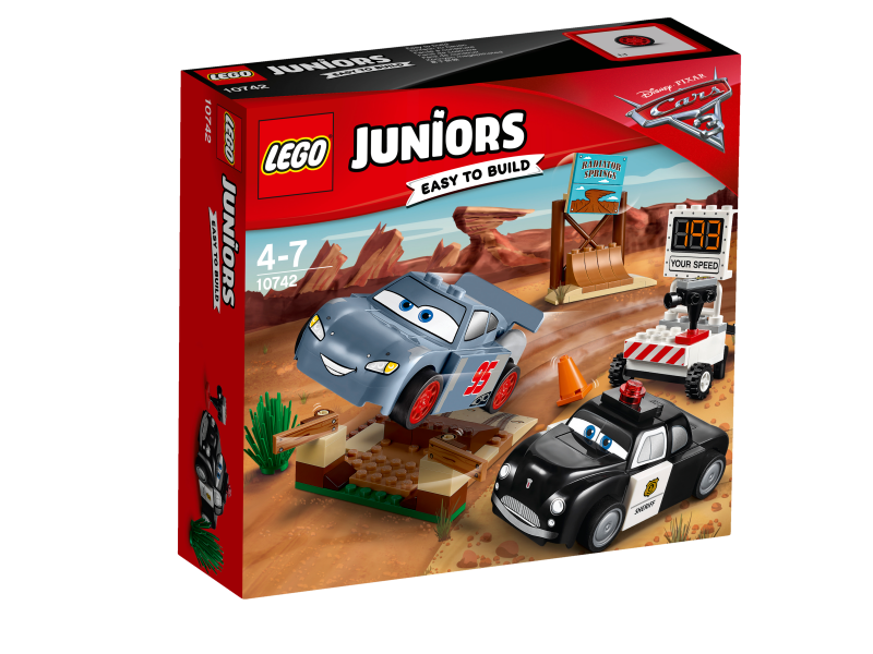 LEGO Juniors Závodní okruh Willyho kopec 10742