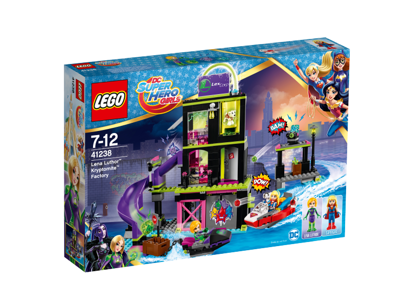 LEGO Super Hero Girls Lena Luthor™ a továrna na Kryptomit™ 41238