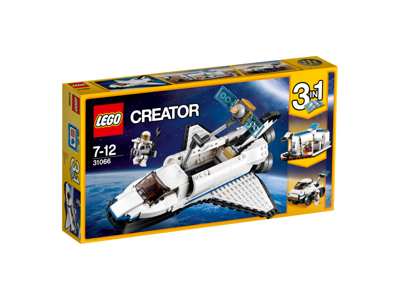 LEGO Creator Vesmírný průzkumný raketoplán 31066