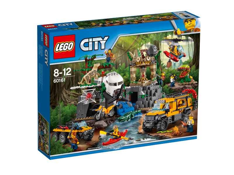 LEGO City Průzkum oblasti v džungli 60161