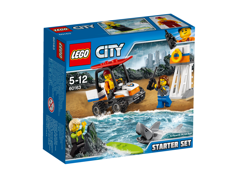 LEGO City Pobřežní hlídka - začátečnická sada 60163