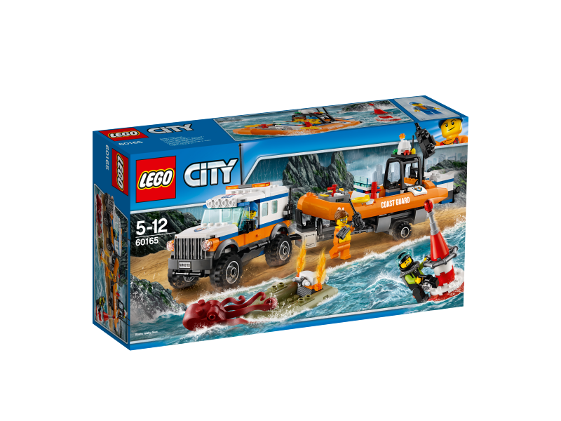 LEGO City Vozidlo zásahové jednotky 4x4 60165