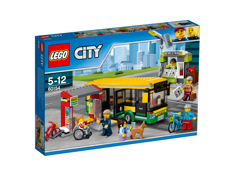 LEGO City Zastávka autobusu 60154