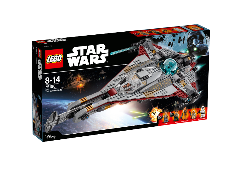 LEGO Star Wars Vesmírná loď Arrowhead 75186