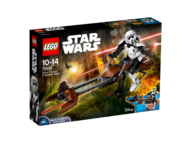 LEGO Star Wars Průzkumný voják a speederová motorka 75532