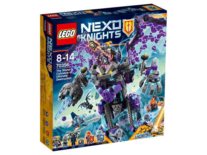 LEGO Nexo Knights Úžasně ničivý Kamenný kolos 70356