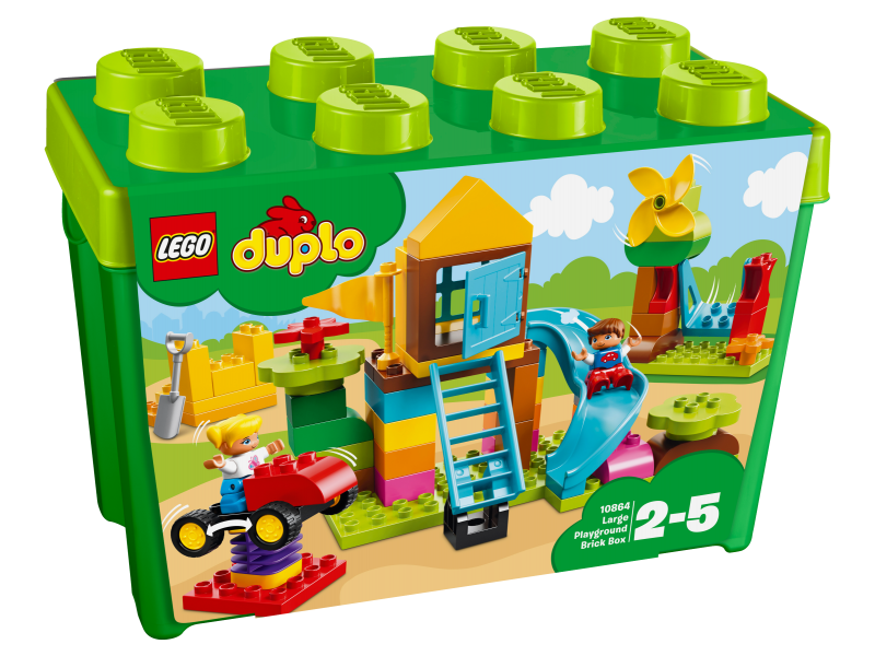 LEGO DUPLO Velký box s kostkami na hřiště 10864