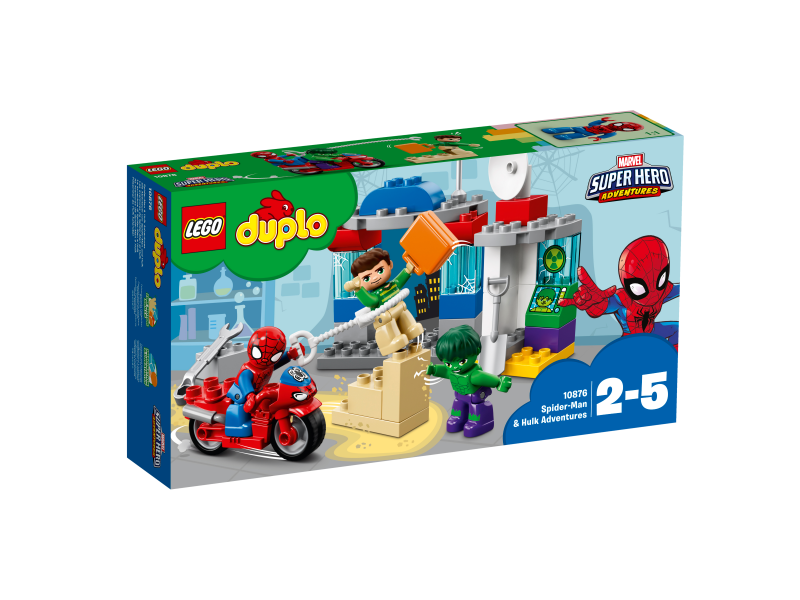 LEGO DUPLO Dobrodružství Spider-Mana a Hulka 10876