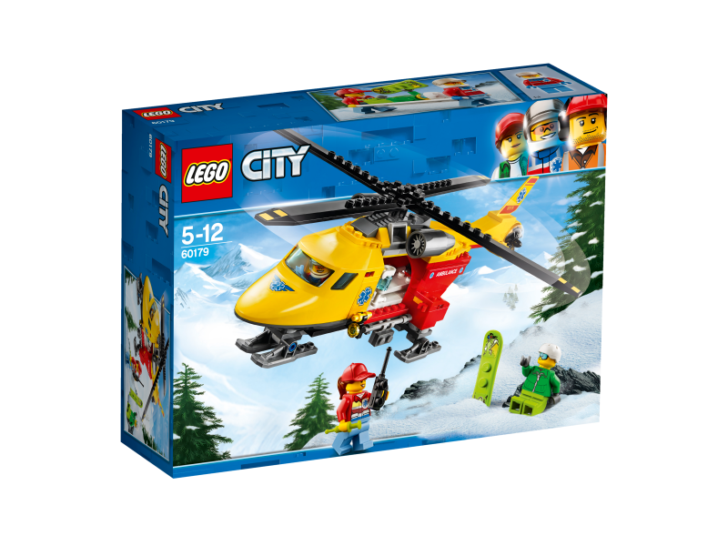 LEGO City Záchranářský vrtulník 60179