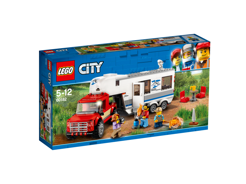 LEGO City Pick-up a karavan 60182