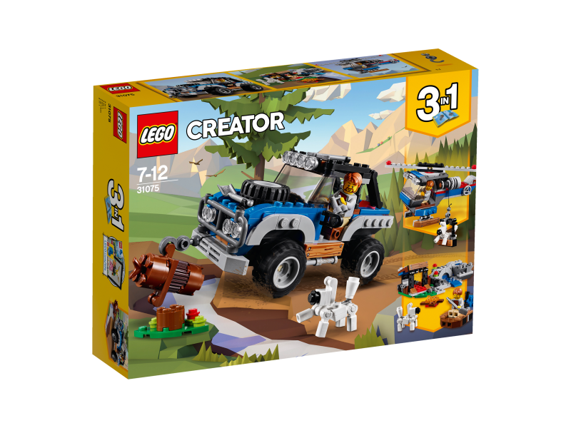 LEGO Creator Dobrodružství ve vnitrozemí 31075