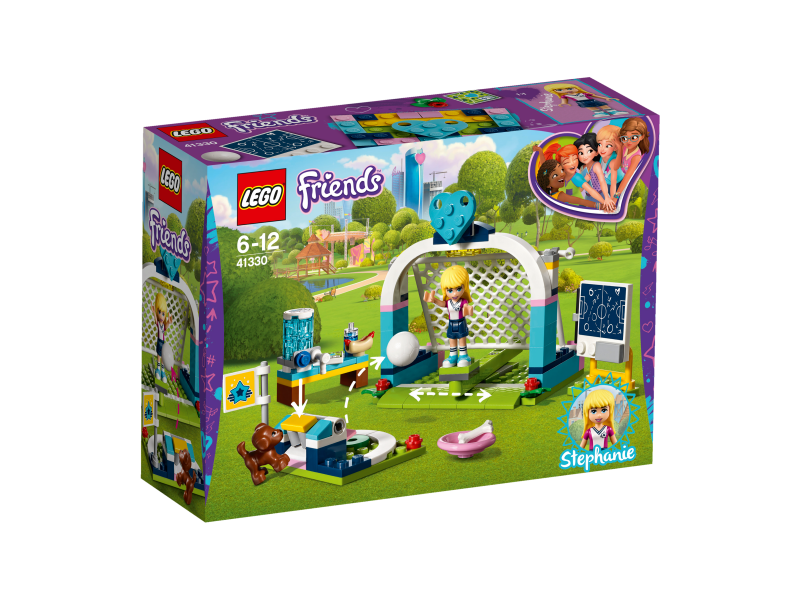 LEGO Friends Stephanie na fotbalovém tréninku 41330