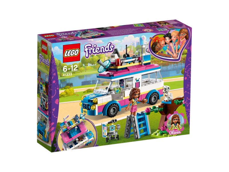 LEGO Friends Olivia a její speciální vozidlo 41333