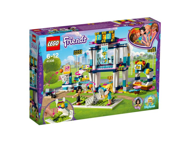 LEGO Friends Stephanie ve sportovní aréně 41338