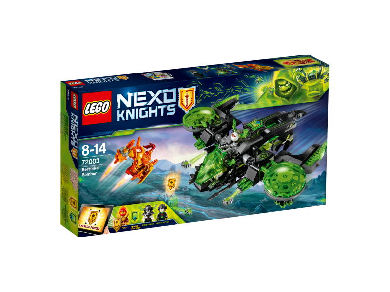 LEGO Nexo Knights Běsnící bombardér 72003