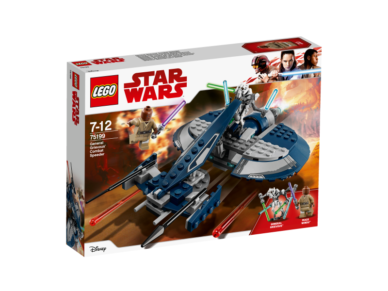 LEGO Star Wars Bojový spídr generála Grievouse 75199