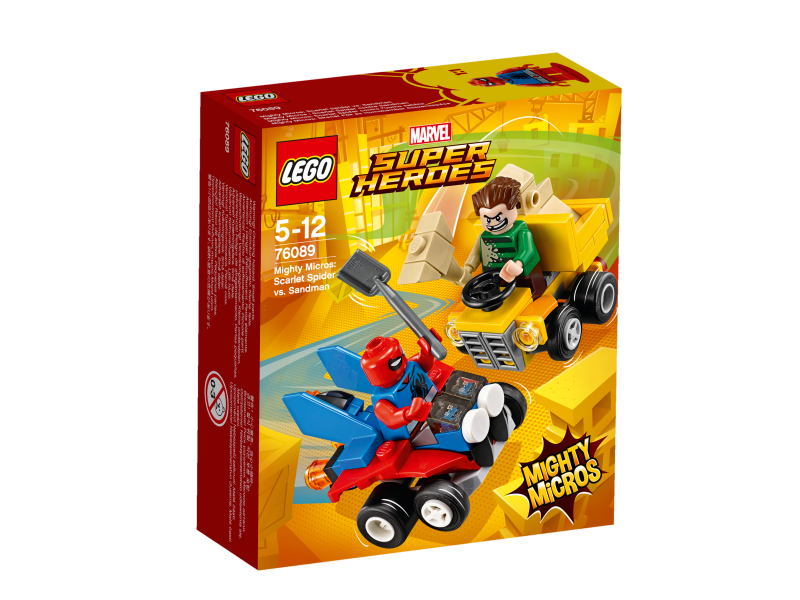 LEGO Super Heroes Mighty Micros: Scarlet Spider vs. Sandman 76089