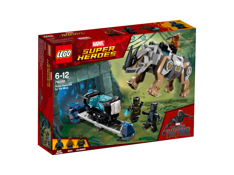 LEGO Super Heroes Souboj Rhino a Mine 76099