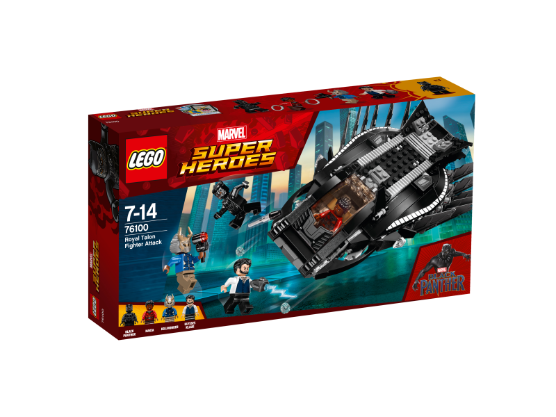 LEGO Super Heroes Útok stíhačky Černého pantera 76100