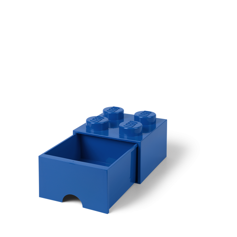 LEGO® úložný box 4 s šuplíkem modrá