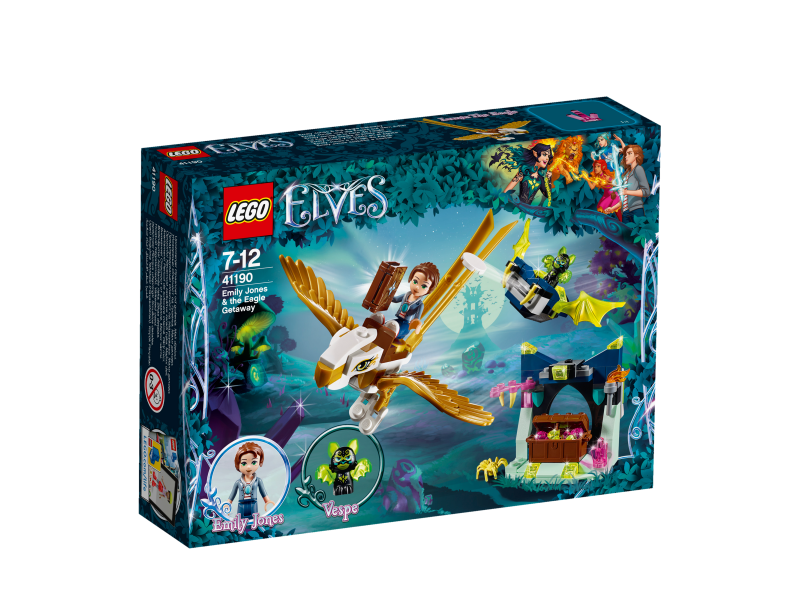 LEGO Elves Emily Jonesová a únik na orlovi 41190