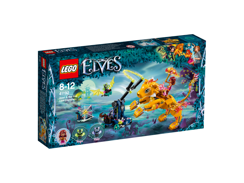 LEGO Elves Azari a chycení ohnivého lva 41192