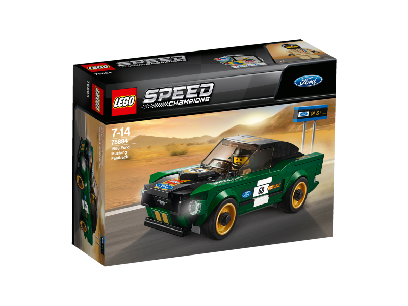 LEGO Speed Champions 1968 Ford Mustang Fastback 75884