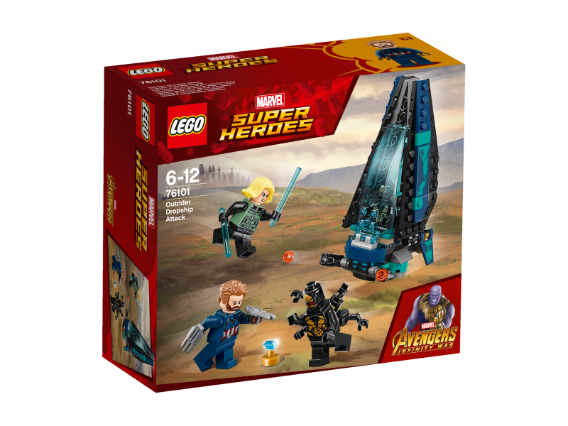 LEGO Super Heroes Útok lodi Outrider 76101