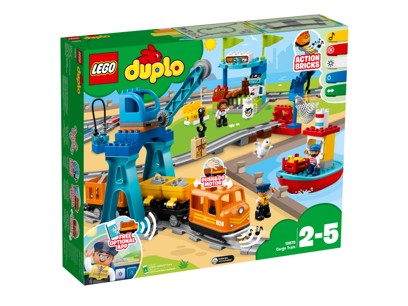 LEGO® DUPLO® 10875 Nákladní vlak