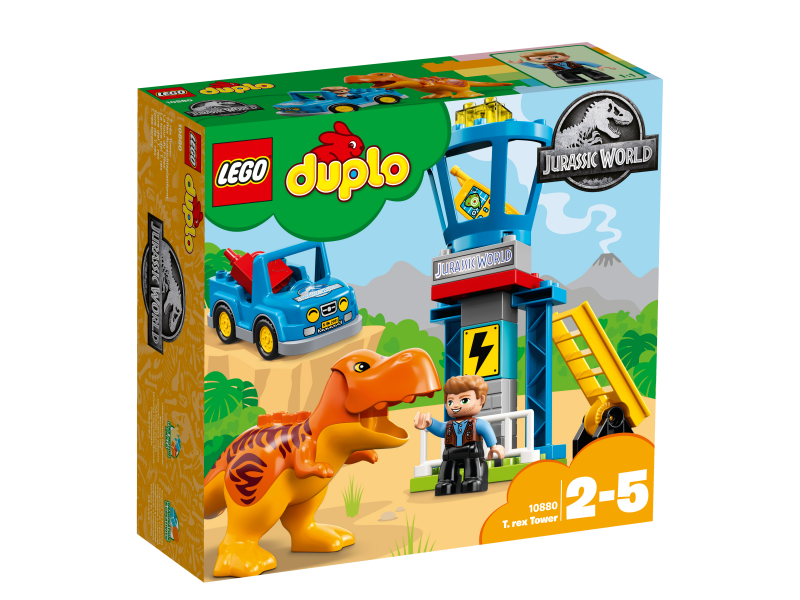 LEGO DUPLO T. rex a věž 10880