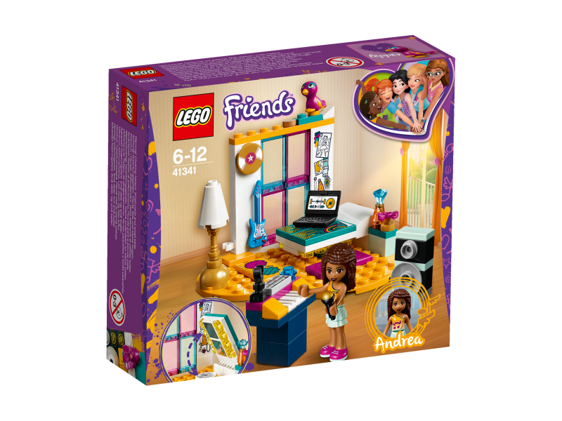 LEGO Friends Andrea a její pokojíček 41341