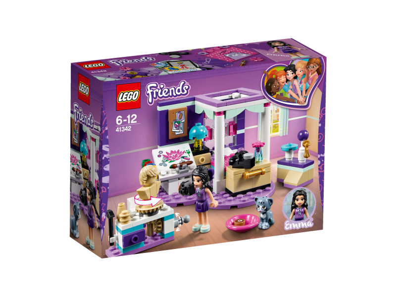 LEGO Friends Ema a její luxusní pokojíček 41342