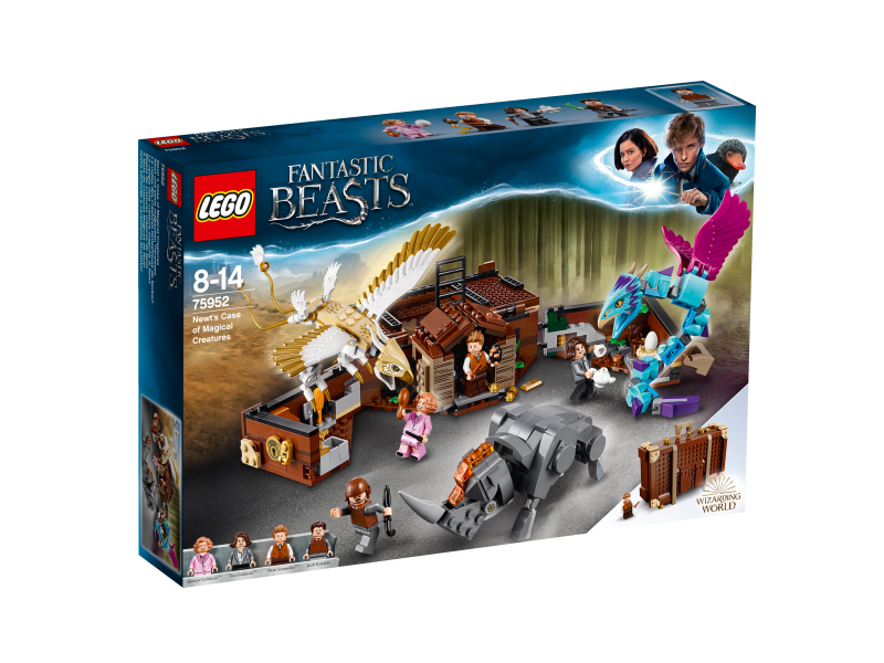 LEGO Harry Potter Mlokův kufr plný kouzelných tvorů 75952