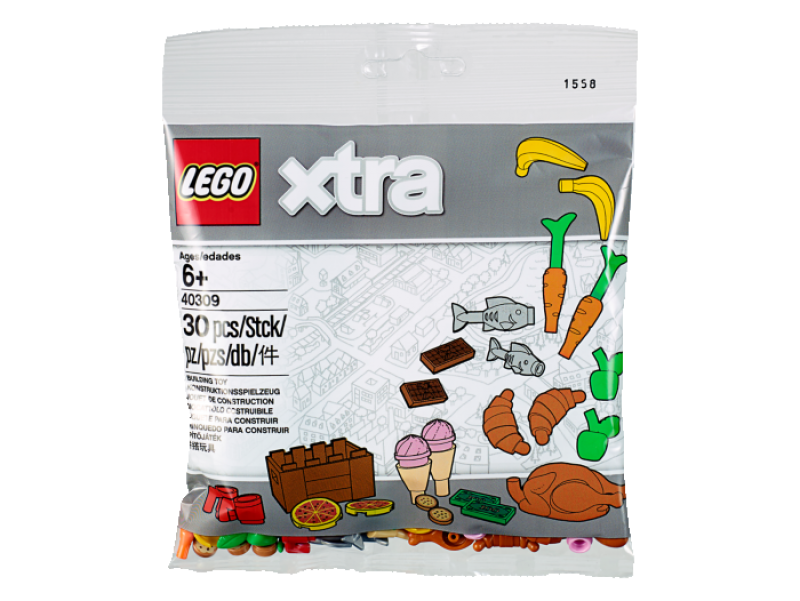 LEGO Xtra Doplňkové dílky - Jídlo 40309