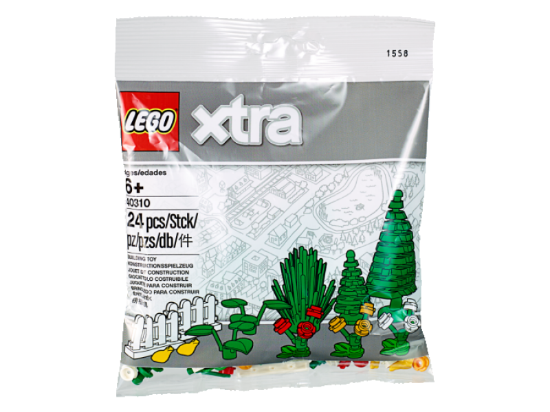 LEGO Xtra Doplňkové dílky - Rostliny 40310