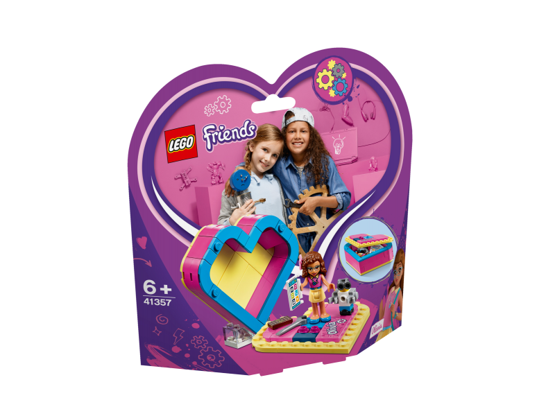 LEGO Friends Oliviina srdcová krabička 41357