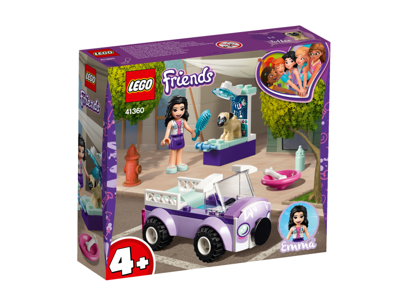 LEGO Friends Emma a mobilní veterinární klinika 41360