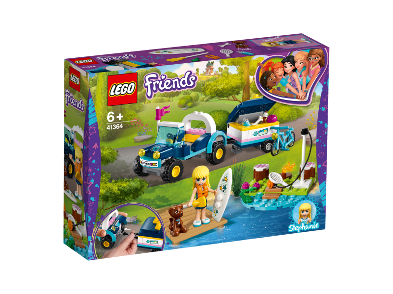 LEGO Friends Stephanie a bugina s přívěsem 41364