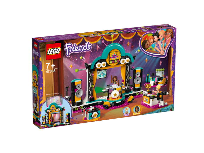 LEGO Friends Andrea a talentová show 41368